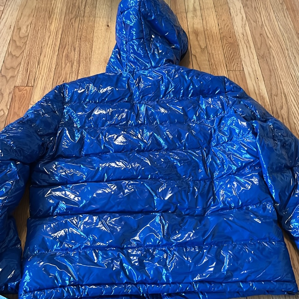 Host Pick  ! Michael Kors Men's  Blue Insulated Puffer Jacket  Large nwt - Picture 9 of 16